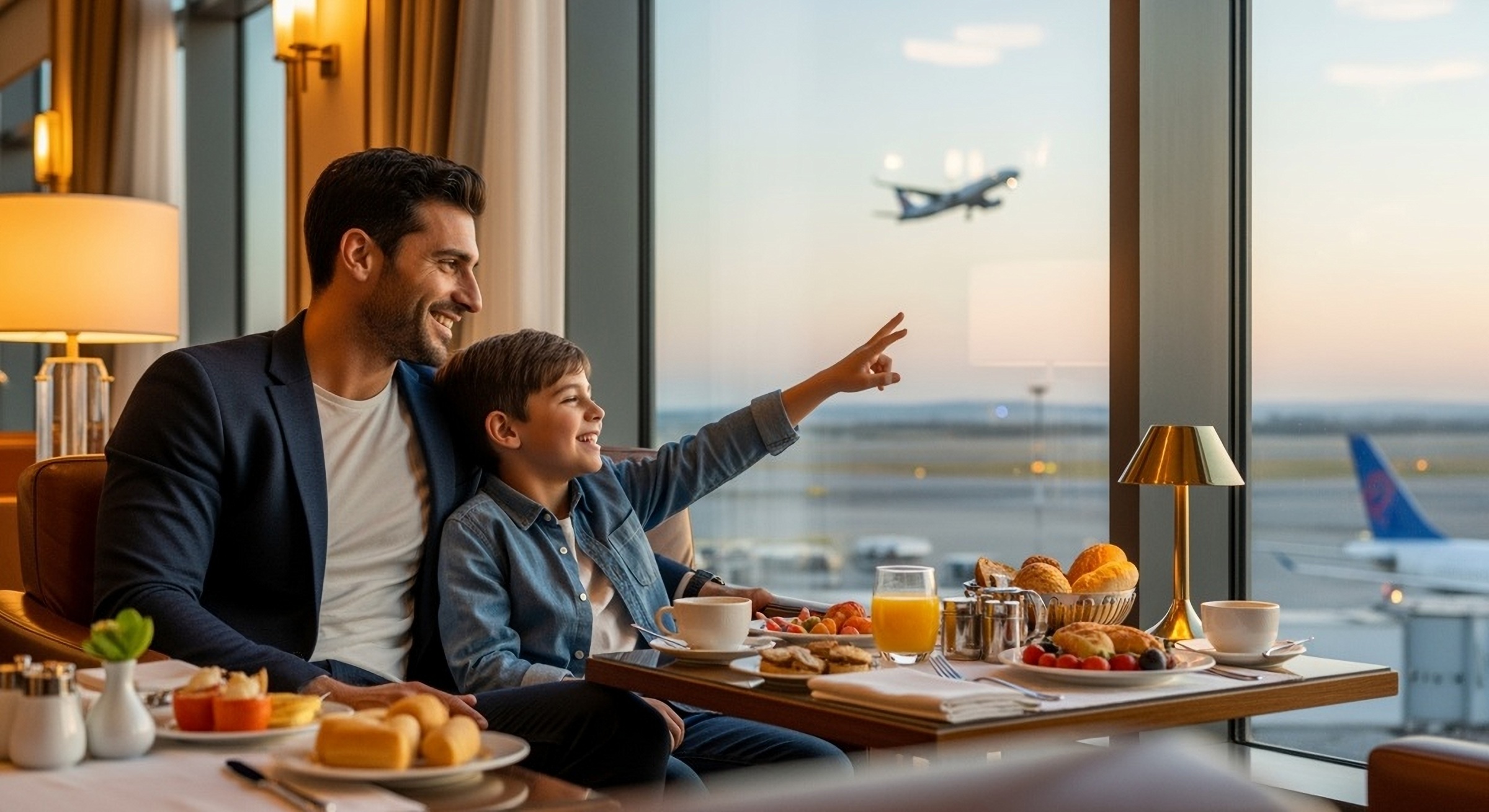 Travel benefits background